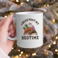 I Read Past My Bedtime Reading Dinosaur Book Lover Graphic Print Coffee Mug