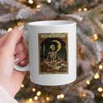The Reader Tarot Card Book Lover Skeleton Art Goth Style Graphic Print Coffee Mug The Reader Tarot Card Book Lover Skeleton Art Goth Style Graphic Print Coffee Mug