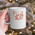 In My Reading Era Groovy Book Lovers Library Reading Women Graphic Print Coffee Mug