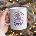 Reading Is My Favorite Sport Saying Quote Book Lovers Graphic Print Coffee Mug