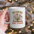 Reading Squad Book Lover Bookish Floral Readers Make Leaders Graphic Print Coffee Mug Reading Squad Book Lover Bookish Floral Readers Make Leaders Graphic Print Coffee Mug