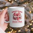 Romance Book Reading Bookish Romance Reader Social Club Graphic Print Coffee Mug