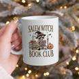 Salem Witch Book Club Raccoon Reading Graphic Print Coffee Mug Salem Witch Book Club Raccoon Reading Graphic Print Coffee Mug