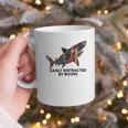 Shark Costume Teens Books Nerds Shark Stuffed Animal Sharks Graphic Print Coffee Mug