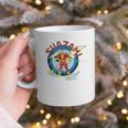 Shazam Comic Book Art Heroic Portrait Vintage Graphic Print Coffee Mug