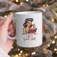 Smutty Spicy Book Reader Spread Those Pages Like A Good Girl Graphic Print Coffee Mug Smutty Spicy Book Reader Spread Those Pages Like A Good Girl Graphic Print Coffee Mug