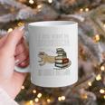 Tiny Dinosaur Read Books & Pet My Bearded Dragon Lover Premium Tri-Blend Graphic Print Coffee Mug
