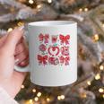 Valentine Teacher Coquette Bow Pencil Heart Book Girl Women Graphic Print Coffee Mug Valentine Teacher Coquette Bow Pencil Heart Book Girl Women Graphic Print Coffee Mug