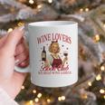 Valentine’s Day Wine Lovers Book Club We Read Wine Labels Graphic Print Coffee Mug