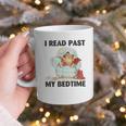 Vintage I Read Past My Bedtime Cute Sleeping Bear Book Lover Graphic Print Coffee Mug Vintage I Read Past My Bedtime Cute Sleeping Bear Book Lover Graphic Print Coffee Mug