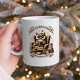 Wise Owl Reading Books Graphic Print Coffee Mug