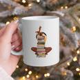 Woman And Books Stack Afro Girl Book Lover Premium Tri-Blend Graphic Print Coffee Mug Woman And Books Stack Afro Girl Book Lover Premium Tri-Blend Graphic Print Coffee Mug