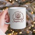 Women's Chapter 21 Book Readers Flower Lovers 21st Birthday Girls Graphic Print Coffee Mug Women's Chapter 21 Book Readers Flower Lovers 21st Birthday Girls Graphic Print Coffee Mug