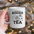 Women's Fueled By Books And Tea Book Lover Bookworm Reading Books Graphic Print Coffee Mug