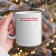 Women's I Really Love Books And Women's Rights Feminist Girls Women Graphic Print Coffee Mug
