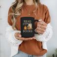 Read S'More Books Campfire Reading Book Lovers Camper Graphic Print Coffee Mug Read S'More Books Campfire Reading Book Lovers Camper Graphic Print Coffee Mug
