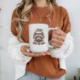 Audio Book Reader Book Lover Raccoon I Read With My Ears Graphic Print Coffee Mug