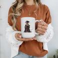 Cute Mouse Reading Book Graduation Graphic Print Coffee Mug