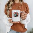 Grim Reaper Reads a Book Graphic Print Coffee Mug