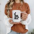 Men Pixel Art Geometric Book Human Drawing Graphic Men Graphic Print Coffee Mug