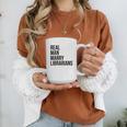 Real Men Marry Librarians – Book Lover Husband Graphic Print Coffee Mug