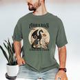 Abraxos Flower Garden Club Book Lover Fantasy Dragon Bookish Men's Comfort Colors T-Shirt Moss Abraxos Flower Garden Club Book Lover Fantasy Dragon Bookish Men's Comfort Colors T-Shirt Moss