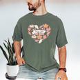 Big Book And Fall Heart Men's Comfort Colors T-Shirt Moss Big Book And Fall Heart Men's Comfort Colors T-Shirt Moss