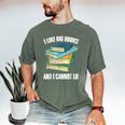 I Like Big Books And I Cannot Lie Book Reading Book Lover Men's Comfort Colors T-Shirt Moss I Like Big Books And I Cannot Lie Book Reading Book Lover Men's Comfort Colors T-Shirt Moss