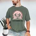 Book Dragon In My Fantasy Era Romantasy Bookish Books Lovers Men's Comfort Colors T-Shirt Moss