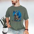 Book Lover Bookworm Reading Books Dragon Premium Tri-Blend Men's Comfort Colors T-Shirt Moss Book Lover Bookworm Reading Books Dragon Premium Tri-Blend Men's Comfort Colors T-Shirt Moss