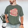 Book Lover Hot Girls Read Books Tee Men's Comfort Colors T-Shirt Moss