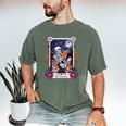 Book Lover Tarot Card The Reader Mystic Skeleton Men's Comfort Colors T-Shirt Moss Book Lover Tarot Card The Reader Mystic Skeleton Men's Comfort Colors T-Shirt Moss