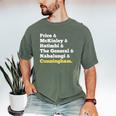 The Book Of Mormon Musical Characters Men's Comfort Colors T-Shirt Moss