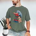Book Reading Book Reader Manatees Sea Animal Sea Cow Manatee Men's Comfort Colors T-Shirt Moss Book Reading Book Reader Manatees Sea Animal Sea Cow Manatee Men's Comfort Colors T-Shirt Moss