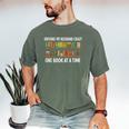 Bookcase Driving My Husband Crazy One Book At A Time Men's Comfort Colors T-Shirt Moss Bookcase Driving My Husband Crazy One Book At A Time Men's Comfort Colors T-Shirt Moss