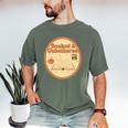 Booked & Unbothered Book Lover Tee Men's Comfort Colors T-Shirt Moss