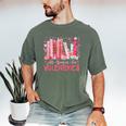 All Booked For Valentine Book Reading Women Girl Teacher Men's Comfort Colors T-Shirt Moss