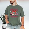 All Booked For Valentines Book Lover Teachers Men's Comfort Colors T-Shirt Moss All Booked For Valentines Book Lover Teachers Men's Comfort Colors T-Shirt Moss