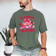 All Booked For Valentines Coquette Bow Book Valentine Day Men's Comfort Colors T-Shirt Moss
