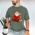 All Booked For Valentine’s Day Reading Teacher Men's Comfort Colors T-Shirt Moss All Booked For Valentine’s Day Reading Teacher Men's Comfort Colors T-Shirt Moss