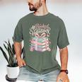 All Booked For Valentines Stacked Books Men's Comfort Colors T-Shirt Moss All Booked For Valentines Stacked Books Men's Comfort Colors T-Shirt Moss