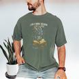 Bookish Quote I Am a Book Dragon Not a Worm Reading Book Men's Comfort Colors T-Shirt Moss