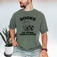 Books The Original Handheld Device Book Lover Premium Men's Comfort Colors T-Shirt Moss Books The Original Handheld Device Book Lover Premium Men's Comfort Colors T-Shirt Moss