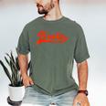 Books Reader Librarian Book Lover Bookworm Library Reading Men's Comfort Colors T-Shirt Moss