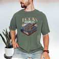Books Rock Rock'n Roll Science Of Reading Teachers Guitar Men's Comfort Colors T-Shirt Moss Books Rock Rock'n Roll Science Of Reading Teachers Guitar Men's Comfort Colors T-Shirt Moss