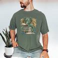 Bookworm Dragons Reading Book Dragons And Books Men's Comfort Colors T-Shirt Moss