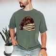 Boykin Spaniel Books Dog Breed Graphic Men's Comfort Colors T-Shirt Moss Boykin Spaniel Books Dog Breed Graphic Men's Comfort Colors T-Shirt Moss