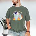 Cat Reading a Romance BookI Like My Books Extra Spicy Men's Comfort Colors T-Shirt Moss Cat Reading a Romance BookI Like My Books Extra Spicy Men's Comfort Colors T-Shirt Moss