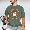 Christmas Smut Book On The Naughty List For Reading Smut Men's Comfort Colors T-Shirt Moss
