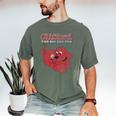 Clifford The Big Red Dog Clifford And Emily Book Cover Men's Comfort Colors T-Shirt Moss